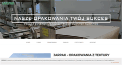 Desktop Screenshot of jarpak.com